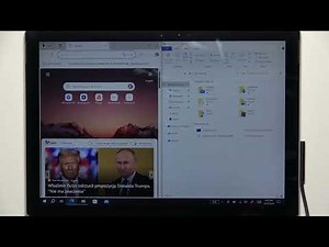MICROSOFT Surface Pro 5 画面分割の使い方