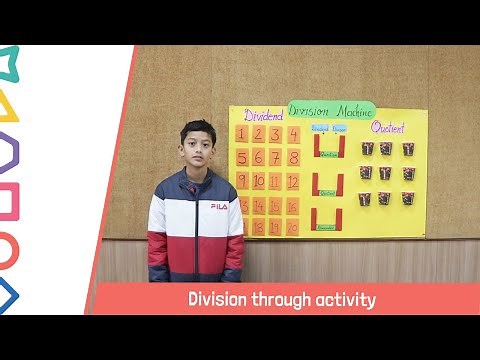 Division with division machine in mathematics| Grade 3|Imperial World School