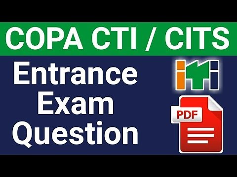 COPA CTI/CITS Entrance Exam Question [PDF]