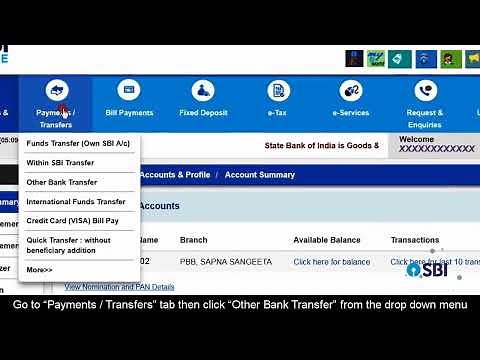 How to Transfer Money to Other Bank Accounts | SBI to Other | SBI to SBI