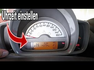 How to set the clock on the Smart Fortwo