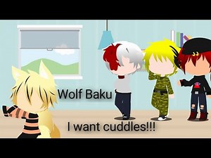 Bakugo just want cuddles (Dekubaku) {MHA/BNHA Gacha Life} Bakugo Skit.