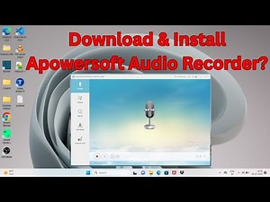 How to Download & Install ApowerSoft Audio Recorder in Windows 11?