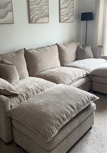 Summer Sale Sofa Find: Viral L-shaped Sofa Review