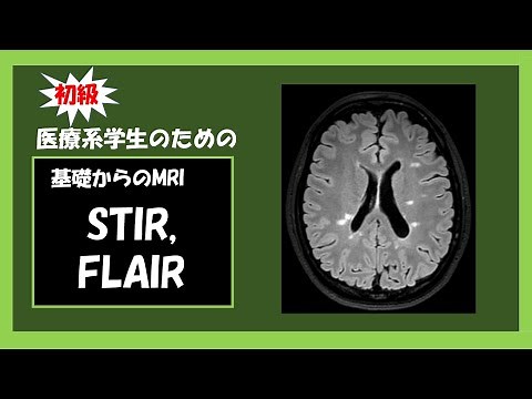 【MRI基礎】 15．反転回復法 (STIR & FLAIR)
