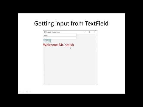 JavaFX - Event Handlers - Handling User Events - Java Programming - CSE1007