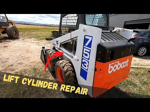 Bobcat Hydraulic Lift Cylinder Repair