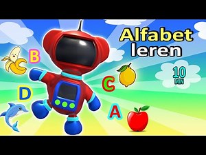 Alfabet leren Nederlands ABC - Compilatie video ABCD