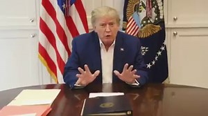 76K views · 1.5K reactions | BREAKING: President Donald Trump released a four-minute video Saturday evening on Twitter, thanking people for their concern after he tested positive for the coronavirus and promising to “be back soon.” >> kiro.tv/2HTTgn4 | KIRO 7 News | Facebook