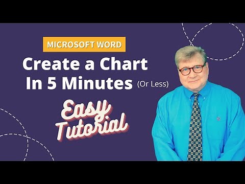 How to Create a Chart in Word - EASY Tutorial