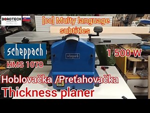 SCHEPPACH hoblovačka s preťahom HMS 1070 recenzia №122