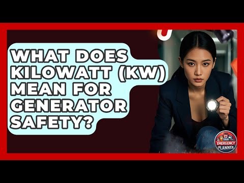 What Does Kilowatt (kW) Mean For Generator Safety? - Your Emergency Planner