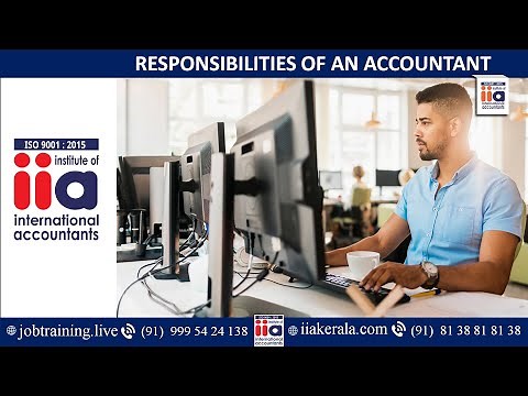 👉 Responsibilities of an Accountant | ⚡️ Accountant Job Description (Detailed In English)