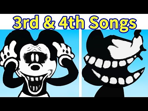 Friday Night Funkin': VS Mouse.avi 3rd & 4th Song Update FULL WEEK + Cutscenes [FNF Mod/Horror/HARD]