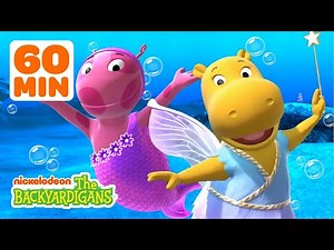 Mermaid Uniqua Gets Discovered & Fairy Tasha Uses Magic! | 60 Minutes | The Backyardigans