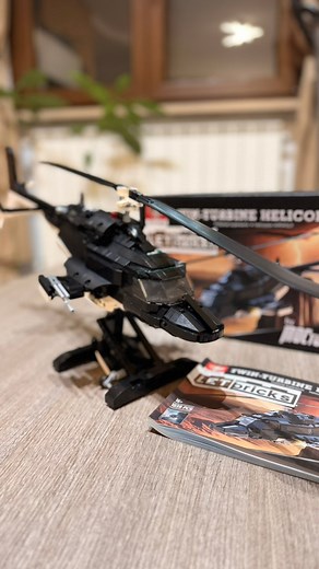 If you love Bricks building and the iconic AirWolf Helicopter you definitely need this kit! It’s from @letbricks_official and it’s so easy to assemble with manual, the perfect thing to pass some hours in complete tranquility!🔥🚁 . Find link for purchase in my linktree in bio! ✅ . . . Follow my IG and TikTok pages for more!✅️ @ricks_jets_garage and susbscribe🔔 on my Youtube channel for the full flight videos in high quality, link in bio! . . . #rcplane #rcplanes #rcaeroplane #flying #airplanes 