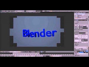 How to Make A Curvy Text Animation in Blender