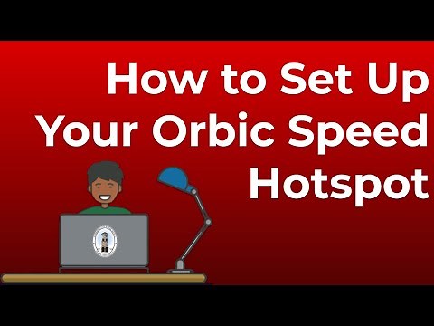 Orbic Speed Hotspot Setup