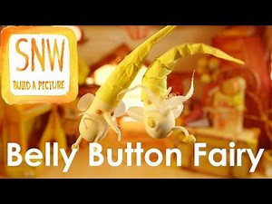 belly button fairy - clay crafts tutorial