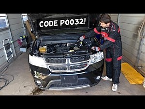 CODE P0032 HO2S HEATER CONTROL CIRCUIT HIGH BANK 1 SENSOR 1 DODGE JEEP CHRYSLER