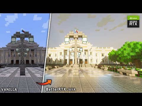 MINECRAFT BetterRTX ON JAVA VERSION | Minecraft Java Edition