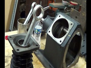 IR2545 installs High pressure rings and wrist pins and continues with assembly S1, E7