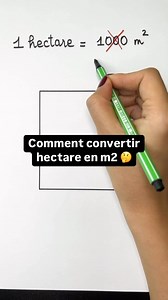 1.3M views · 7.3K reactions |  Comment convertir hectare en m2 ? ———————————————— Retrouve toutes ces fiches à télécharger gratuitement sur campusxyz.fr/fiches Si tu passes ton Bac cette année, découvre les FICHES MAGIQUES :  tout le programme Bac de Maths en 20+ fiches colorées et manuscrites ✨ lien en Bio | Campus xyz | Facebook
