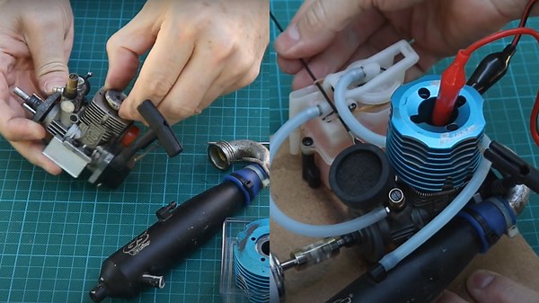 Designing a Powerful Generator Using an RC Nitro Engine