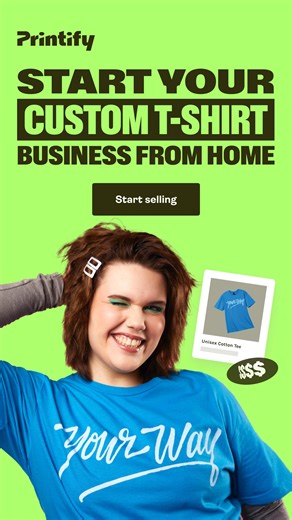 1.3K views | Selling custom t-shirts has never been easier. Design your own shirts, set up your store, and Printify handles the rest. We print every order as it comes in and ship it directly to your customers. | Printify | Facebook
