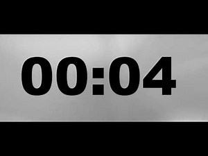 4 Second Timer with Alarm | 4 Second Countdown – ClockUnit