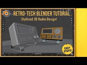blender retro device modeling tutorial
