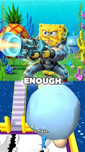 Spongebob FREEZES Mr. Beast 🥶😱🔫