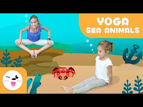YOGA for Children - Aquatic Animals Yoga Poses - Yoga Practice Tutorial