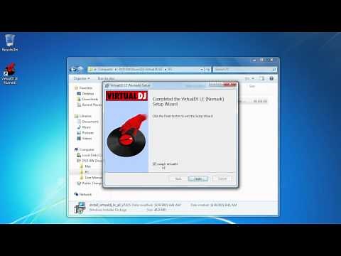 Numark 101: VirtualDJ LE Software Installation for PC - Mixtrack Edition