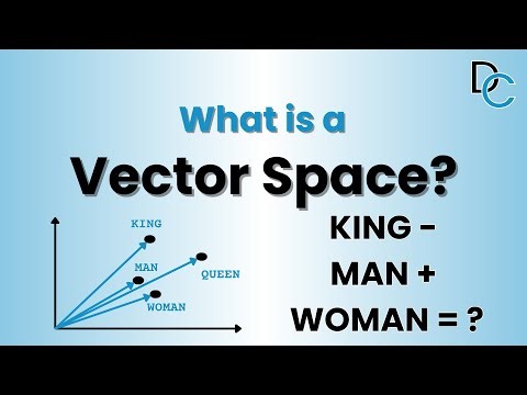 What is a Vector Space? (The Math That Powers Word2Vec)