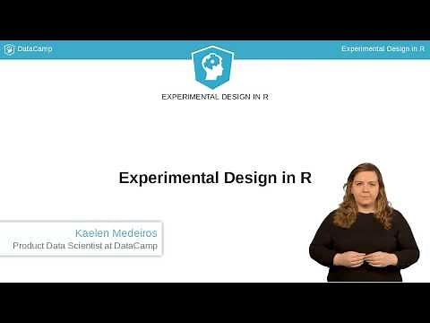 R Tutorial : Experimental Design in R
