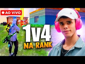 RANKEADA FREE FIRE! IMPRESIONANDO O CHAT!