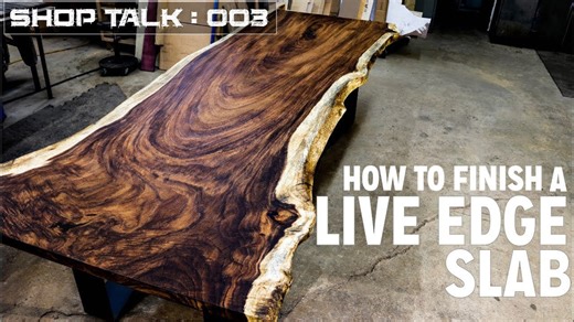 What Makes a Live Edge Slab Look Its Best