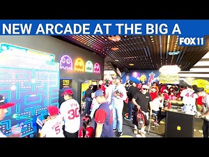 Bandai Namco's 'Level Up' arcade opens at Angel Stadium