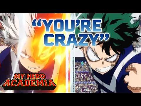 Deku & Todoroki's EPIC Fight Scene | My Hero Academia