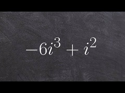 Putting a complex expression into standard form