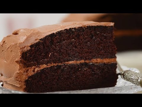 Simple Chocolate Cake Recipe Demonstration - Joyofbaking.com
