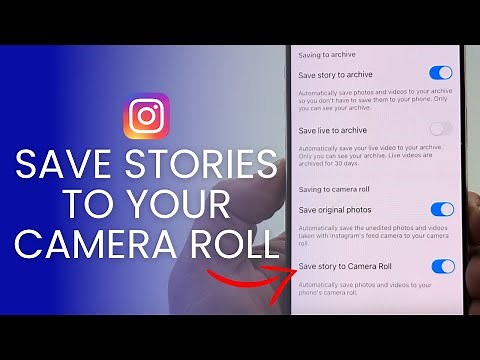 How To Save Instagram Stories To Camera Roll! (iPhone & Android)