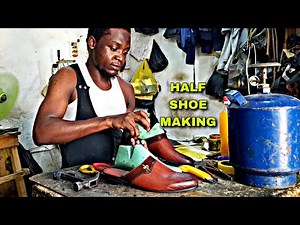 Handcrafting Leather Shoes: The Art of Shoemaking Revealed! | diy Tutorial