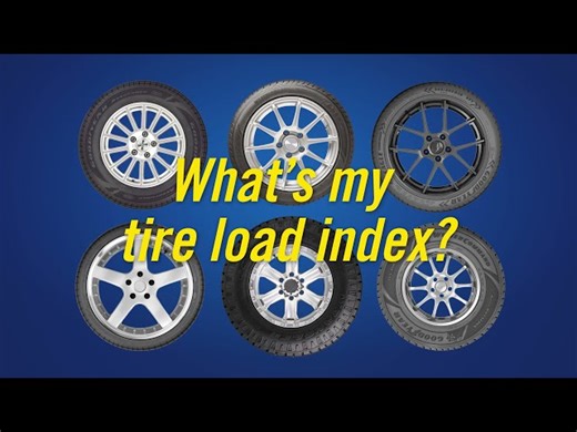 Tire Load Index & Chart | Goodyear Tires