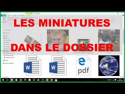 Comment afficher les images en miniature dans un dossier sous Windows 10 ?