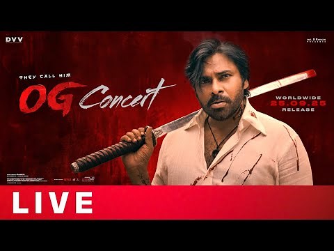 They Call Him OG Concert Live | Pawan Kalyan | Sujeeth | Thaman S | Shreyas Media