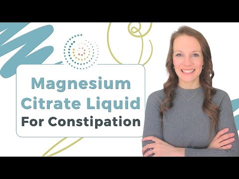 Magnesium Citrate Liquid For Constipation