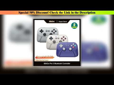 8bitdo Pro 3 — First Look (2025): 8bitdo Pro 3 Wireless Bluetooth Controller TMR