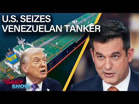Trump Goes “Captain Phillips” on Venezuelan Tanker & MAGA Purges "Woke" Fonts | The Daily Show